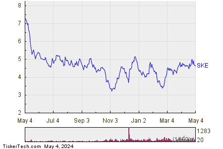 Skeena Resources Limited 1 Year Performance Chart